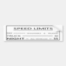 Search for speed bumper stickers Old