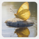 Search for golden butterfly stickers Yellow