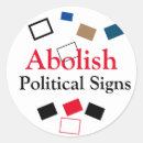 Search for political candidate stickers Campaign