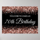 Search for 70th birthday celebration posters Elegant