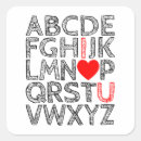 Search for valentine love letter stickers I love you