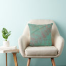 Search for green and rust cushions Turquoise