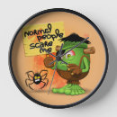 Search for scary halloween clocks Frankenstein