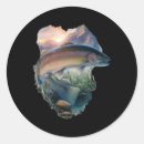 Search for trout fly stickers Ocean