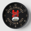 Search for christmas music clocks Santa