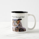 Search for great horned owls mugs Wildlife