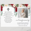 Search for in loving memory red roses cards Celebration of life
