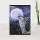 Search for howling wolf cards Winter