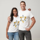 Search for gold star tshirts Star of david