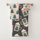 Search for pink christmas bath towels Pattern