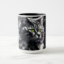 Search for abstract cat mugs Cool