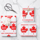 Search for maple leaf wrapping paper Canada