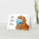 Search for golden retriever get well cards Cute