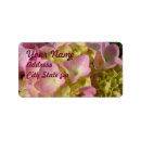 Search for green hydrangea return address labels Floral