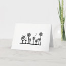 Search for flower drawing cards Black and white