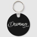 Search for drummer key rings Black