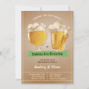Search for craft beer invitations Baby is brewing