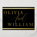 Search for gold foil pressed wedding invitations Simple