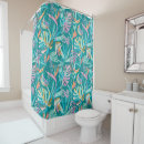 Search for tropical shower curtains Flowers
