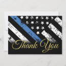 Search for police cards Thin blue line flag