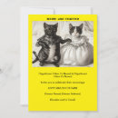 Search for cat wedding invitations Couple