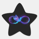 Search for neon stars stickers Black