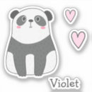Search for panda name stickers Kids