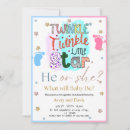 Search for twinkle twinkle little star gender reveal invitations Elegant