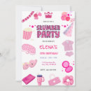 Search for girls pajama party invitations Girl sleepover