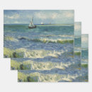 Search for seascape wrapping paper Vintage