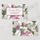 Search for magnolia flower business cards Florist