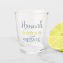 Search for bridesmaid shot glasses Rehearsal dinner