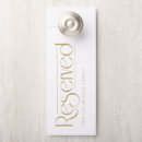 Search for gold reserved wedding signs Elegant
