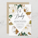 Search for magnolia baby shower invitations Modern
