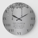Search for 25th anniversary clocks Couple