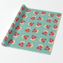 Search for love letters wrapping paper Red