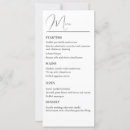 Search for classic wedding menus Timeless