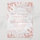Search for rose gold and grey wedding invitations Couple