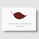 Search for burgundy guest books Fall