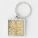 Search for continents key rings Map