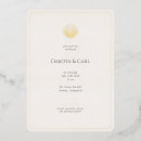 Search for seashell wedding invitations Gold