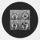 Search for funny wolf stickers 2026