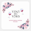 Search for vino stickers Bridal shower