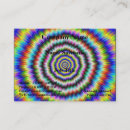 Search for optical illusion business cards Blue