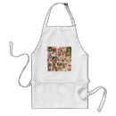 Search for vintage christmas aprons Santa