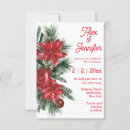 Search for poinsettia wedding invitations Pine