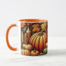 Search for pumpkin harvest mugs Leaves