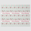 Search for ugly christmas sweater tissue paper Red and green