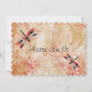 Search for dragonflies wedding invitations Dragonfly
