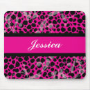 Search for hot pink leopard mousepads Cute